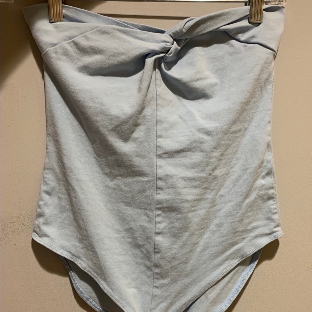 Light blue bodysuit